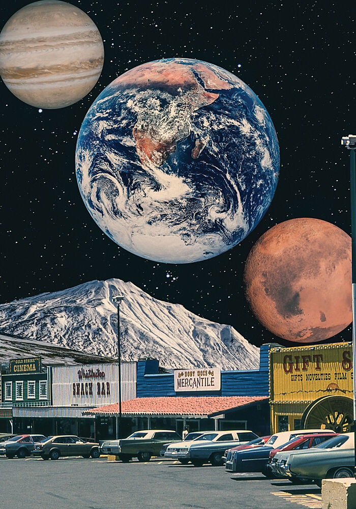 Space Above Main Street art print by Daniel Donocik for $57.95 CAD