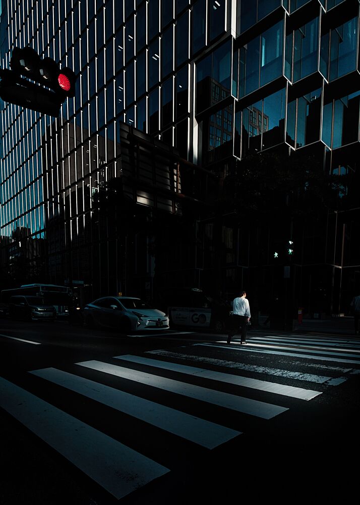 Urban Pedestrian Light art print by Joemaru Tomihisa for $57.95 CAD
