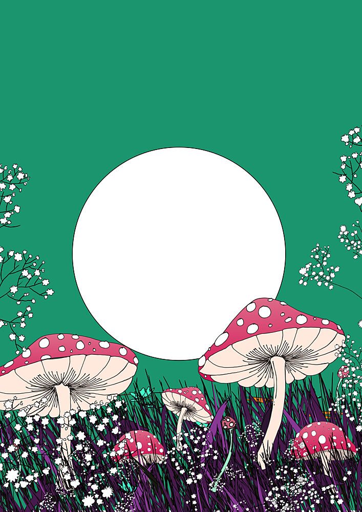 Magical Mushroom Moonlight art print by Nicholas for $57.95 CAD