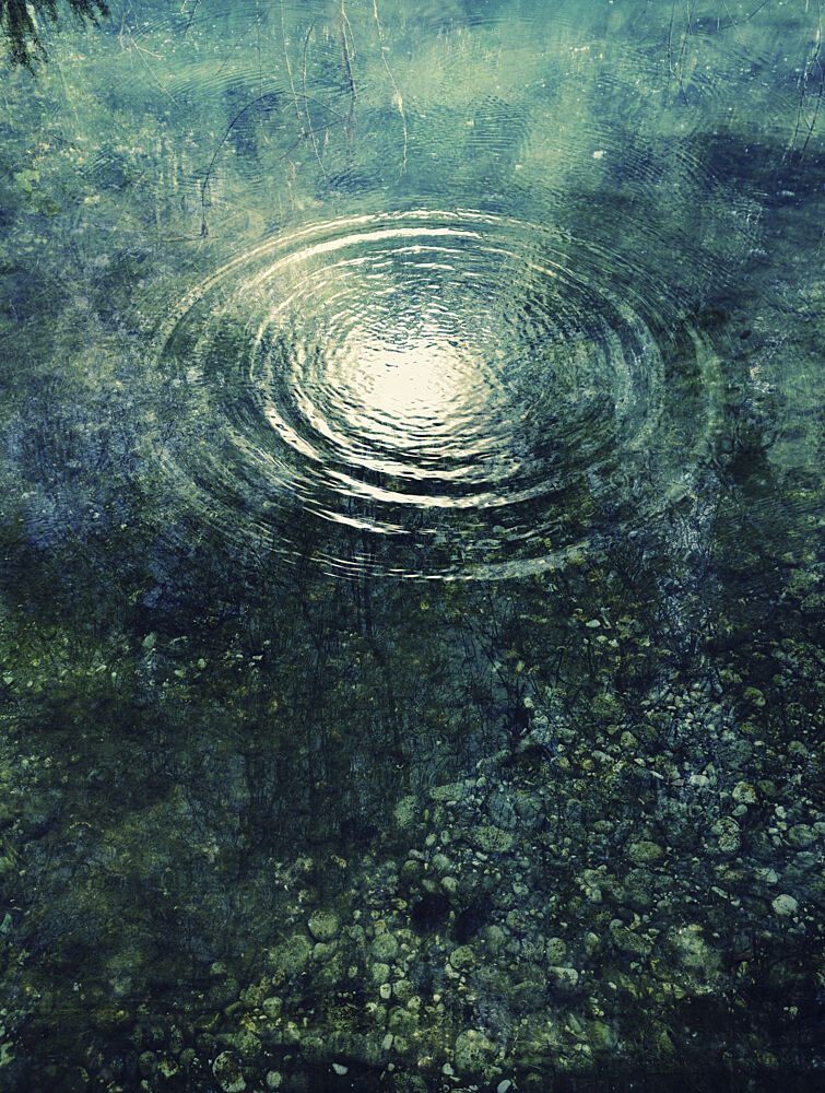 Sunlit Water Ripples art print by Angelo Cerantola for $57.95 CAD