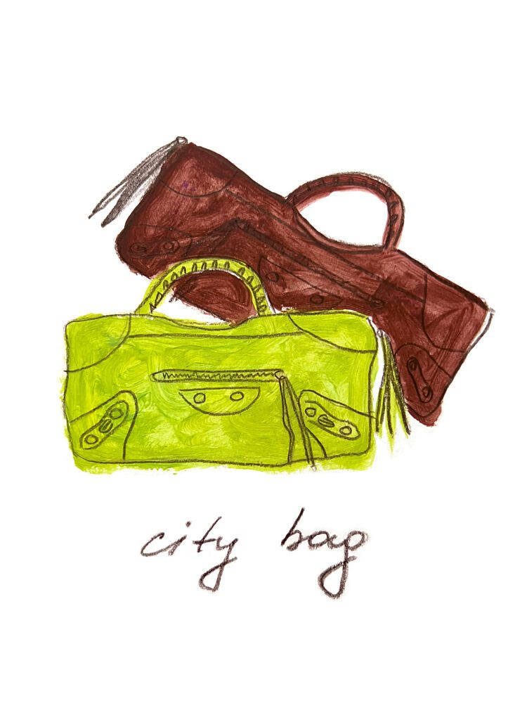 City Bag art print by Christina Misuro for $57.95 CAD