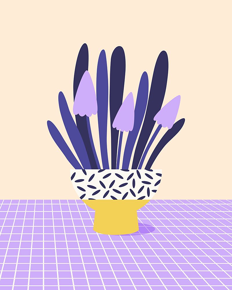 Modern Plant Still Life art print by Artprink for $57.95 CAD