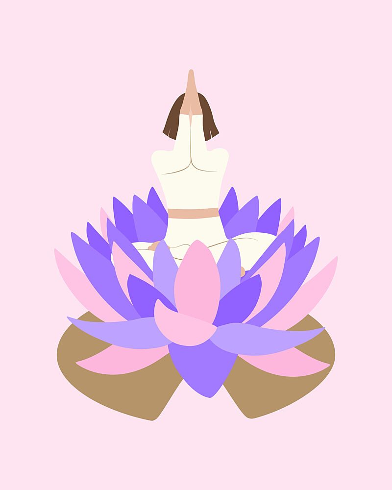 Lotus of Abundance art print by Artprink for $57.95 CAD