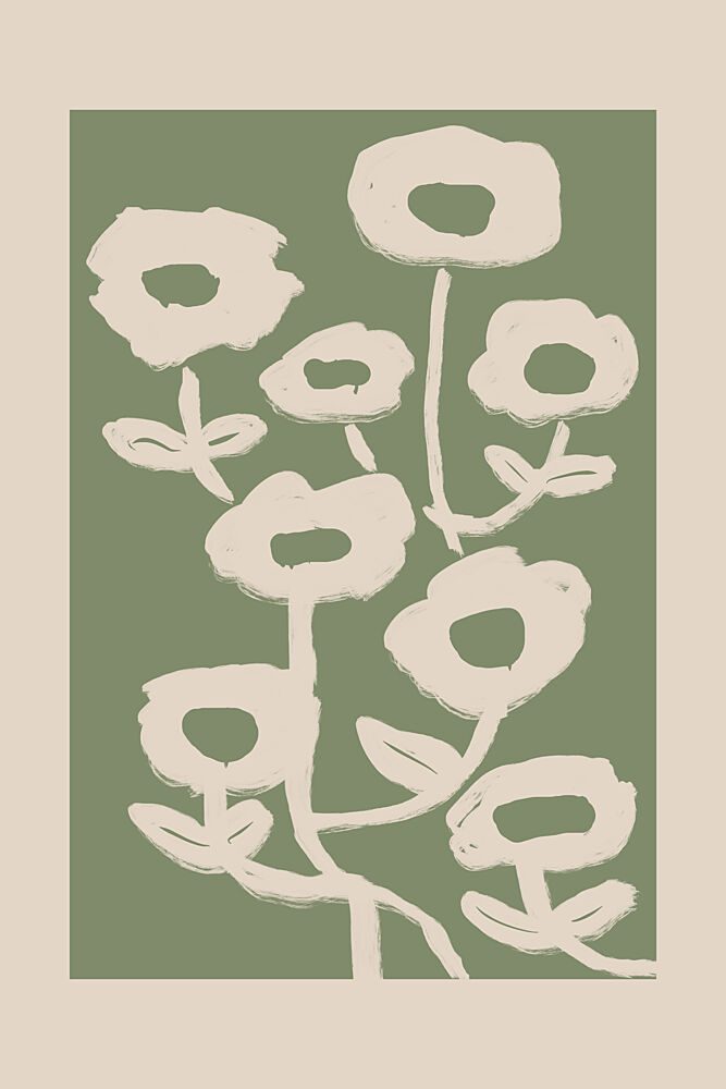 Soft Sage Botanicals art print by Melloi Art Prints for $57.95 CAD