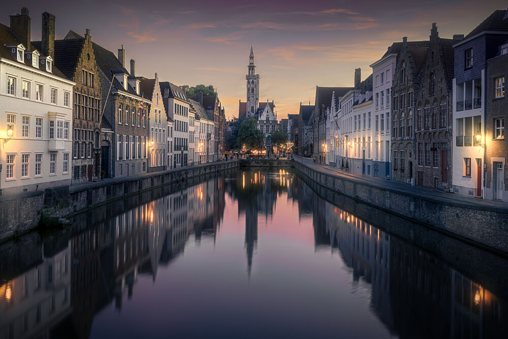 Historic City Twilight art print by Yoann for $57.95 CAD