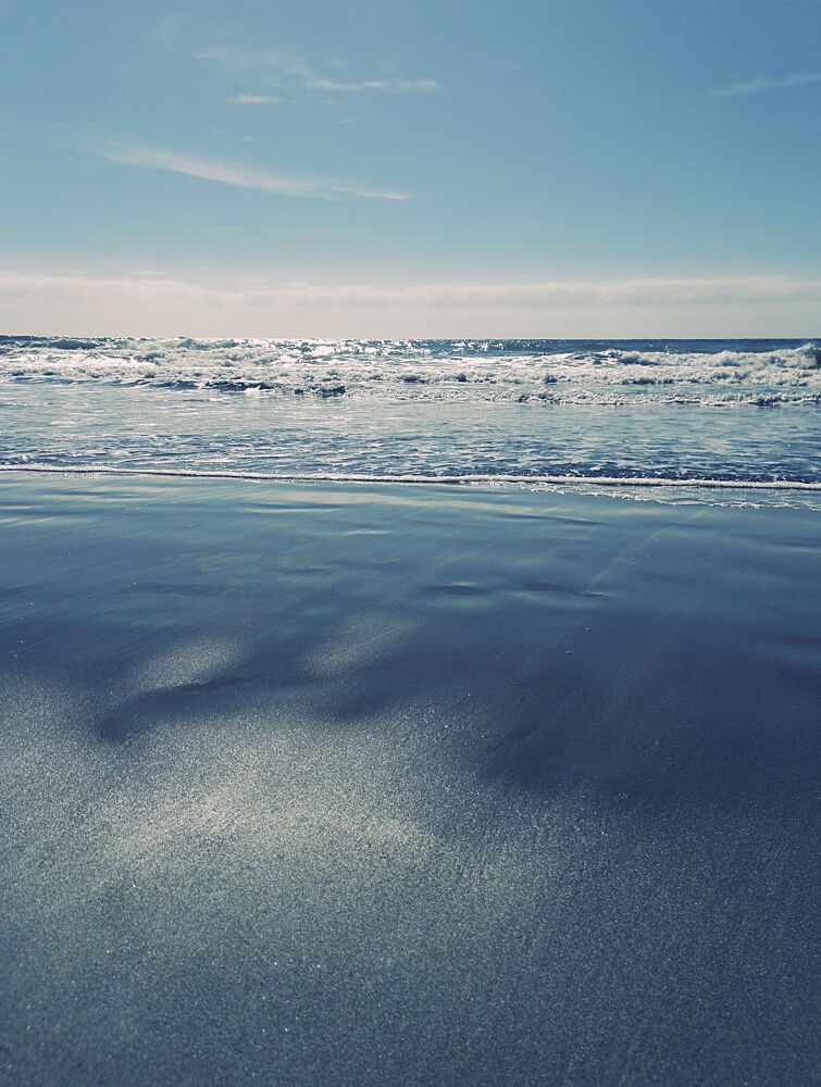 Blue Beach Serenity art print by Angelo Cerantola for $57.95 CAD