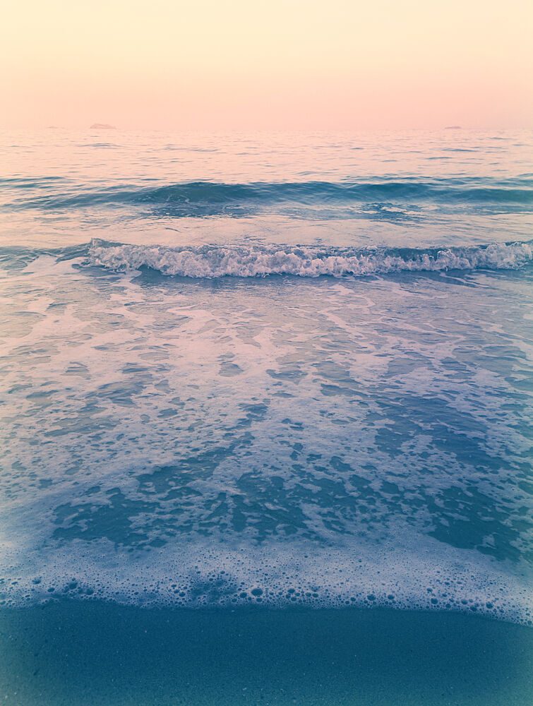 Calm Pastel Seascape art print by Angelo Cerantola for $57.95 CAD