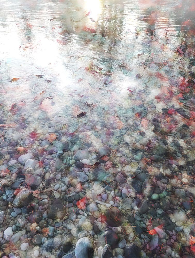 Shimmering Riverbed Colors art print by Angelo Cerantola for $57.95 CAD
