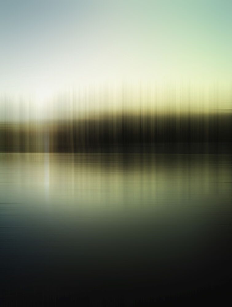 Tranquil Abstract Landscape art print by Angelo Cerantola for $57.95 CAD