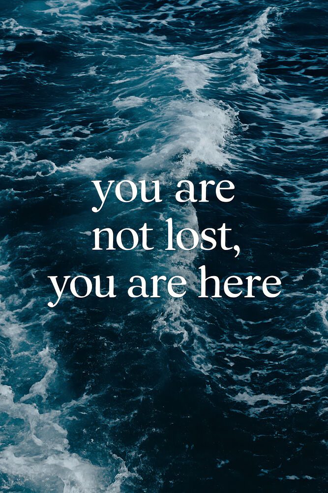 Youarenotlost art print by Treechild for $57.95 CAD