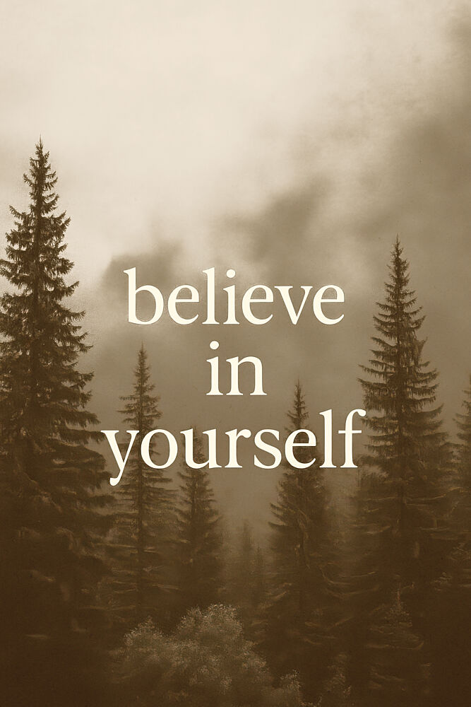 Believeinyourselfno03 art print by Treechild for $57.95 CAD