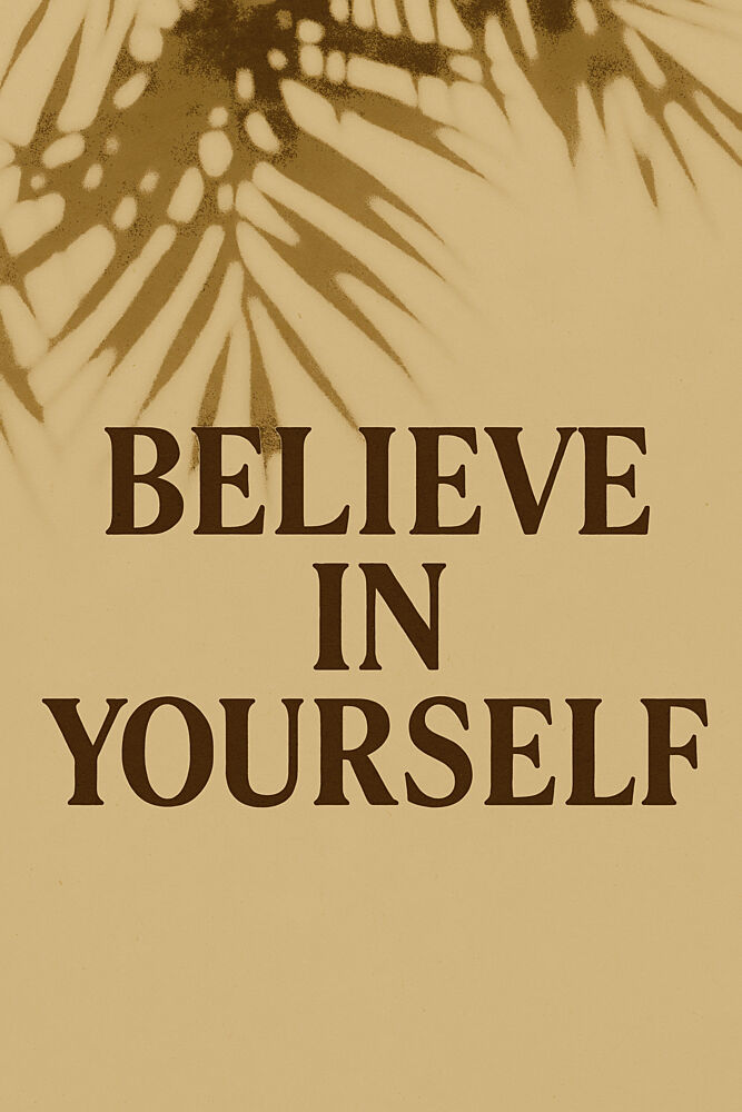Believeinyourselfno04 art print by Treechild for $57.95 CAD