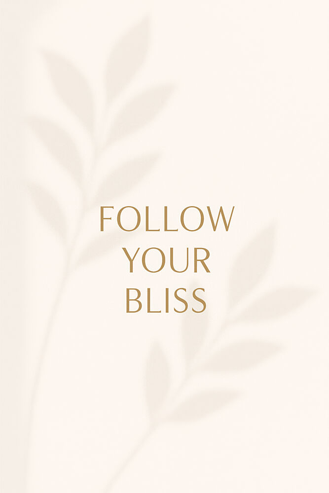 Followyourbliss art print by Treechild for $57.95 CAD