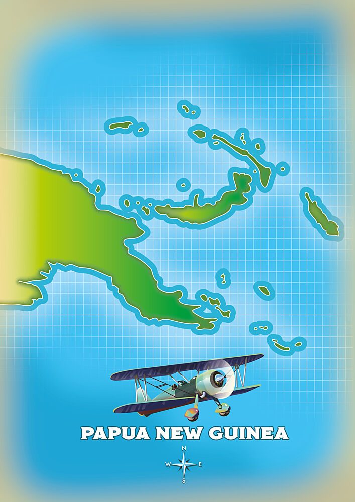 Papua New Guinea Adventure art print by Nicholas for $57.95 CAD