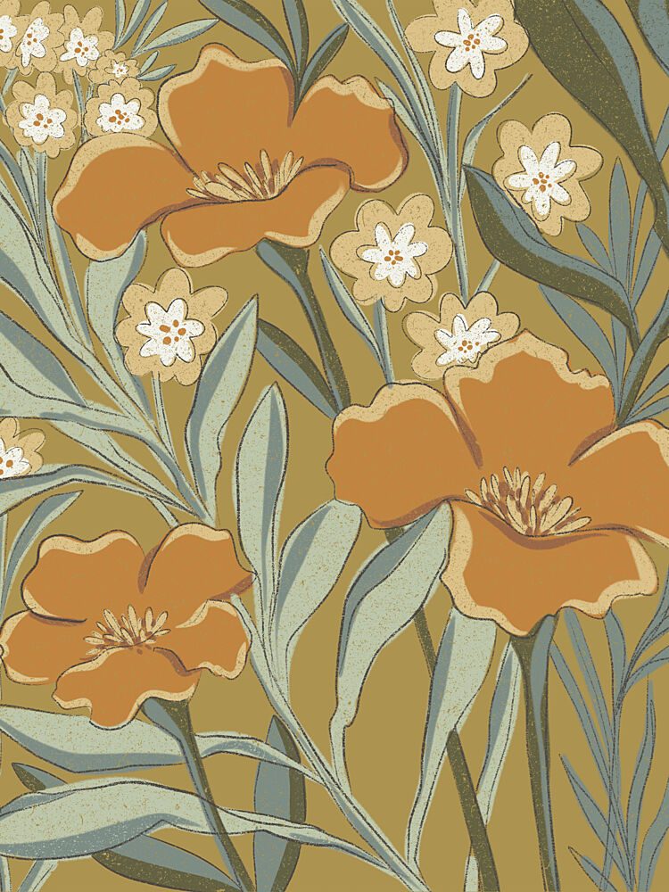 Vintage Botanical Bloom art print by Nikita Jariwala for $57.95 CAD