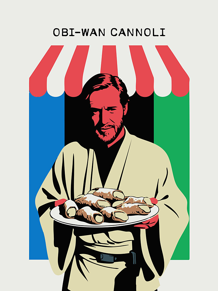 Bearded Heros Cannoli art print by Andreas Magnusson for $57.95 CAD