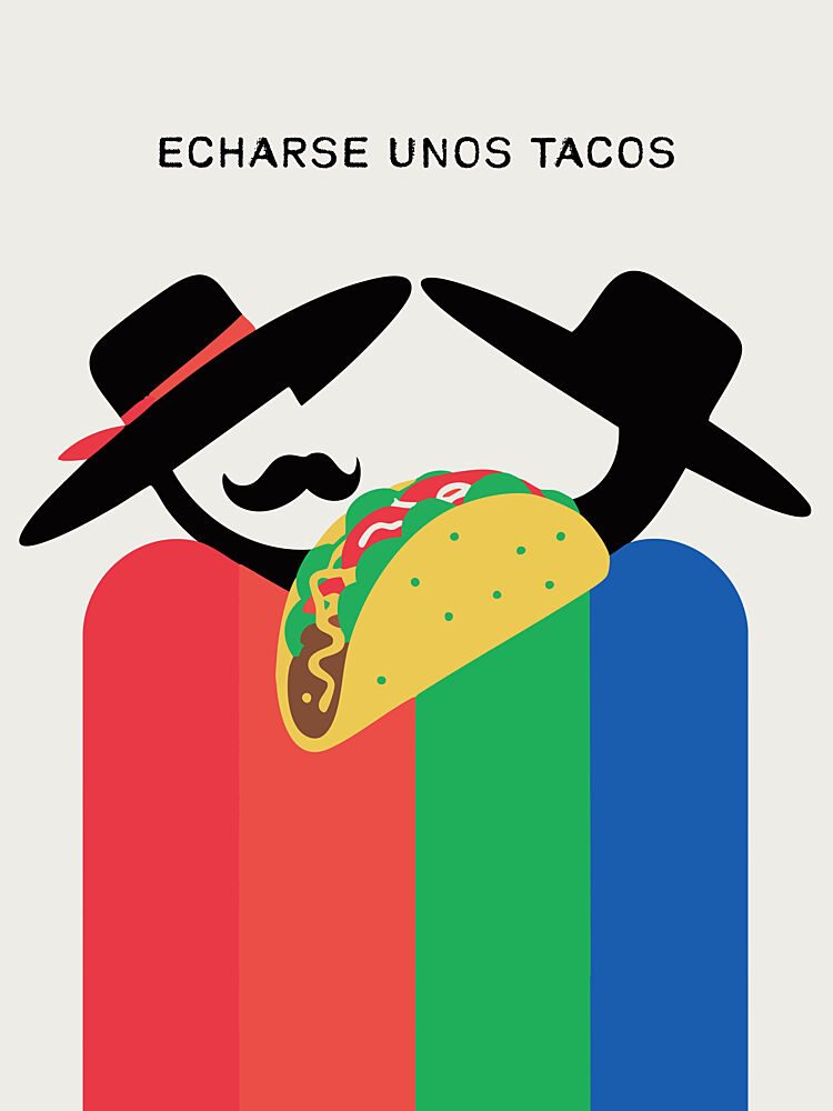 Taco Culture Fiesta art print by Andreas Magnusson for $57.95 CAD
