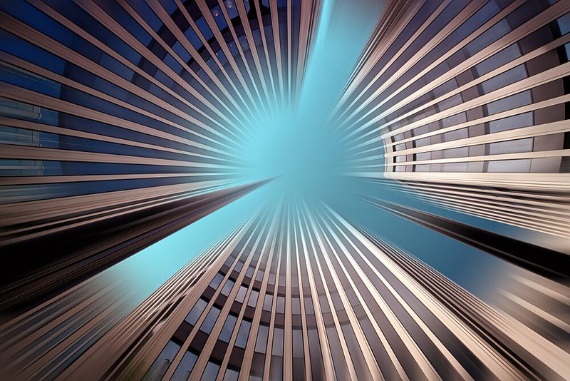Skyward Urban Architecture art print by Erhard Batzdorf for $57.95 CAD