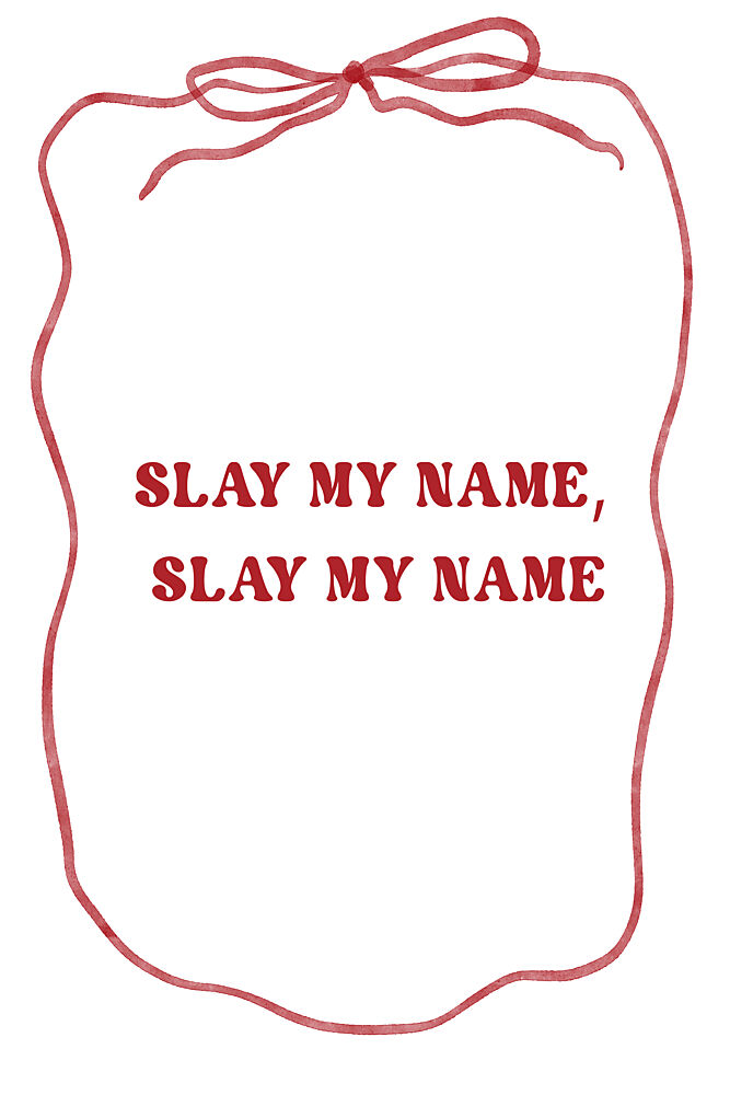 Slaymyname art print by Treechild for $57.95 CAD