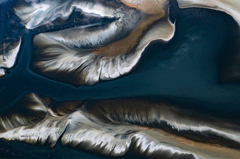 Flowing River Delta art print by Eros Erika for $57.95 CAD