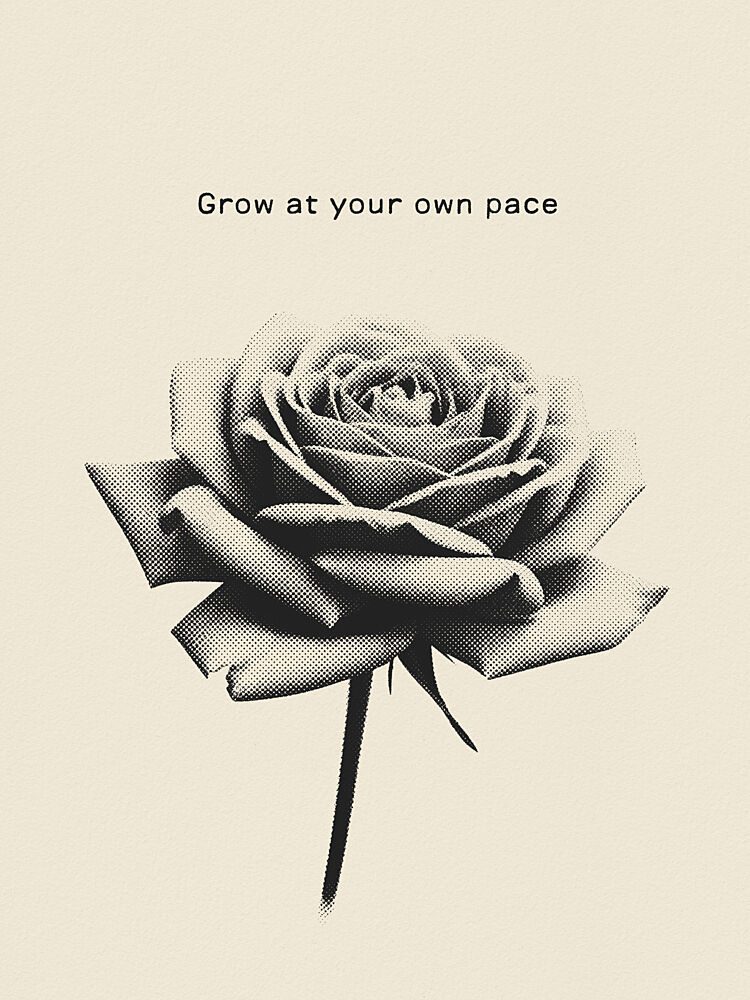 Grow Your Own Pace Rose art print by Andreas Magnusson for $57.95 CAD