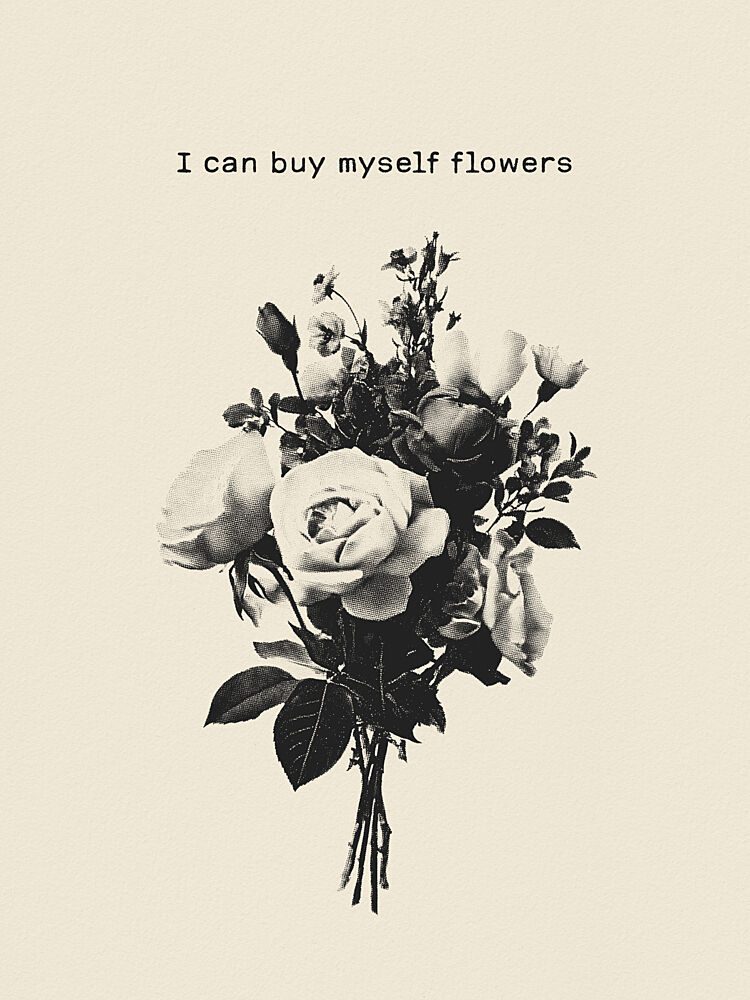 Monochrome Rose Bouquet art print by Andreas Magnusson for $57.95 CAD