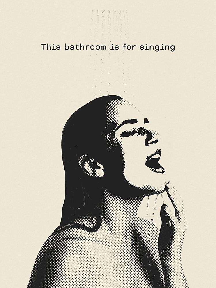 Joyful Shower Song art print by Andreas Magnusson for $57.95 CAD