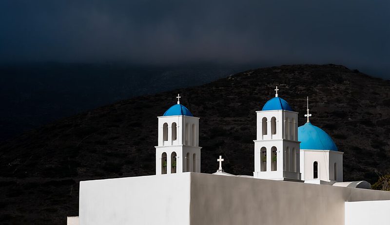 Iconic Greek Churches art print by Markus Auerbach for $57.95 CAD