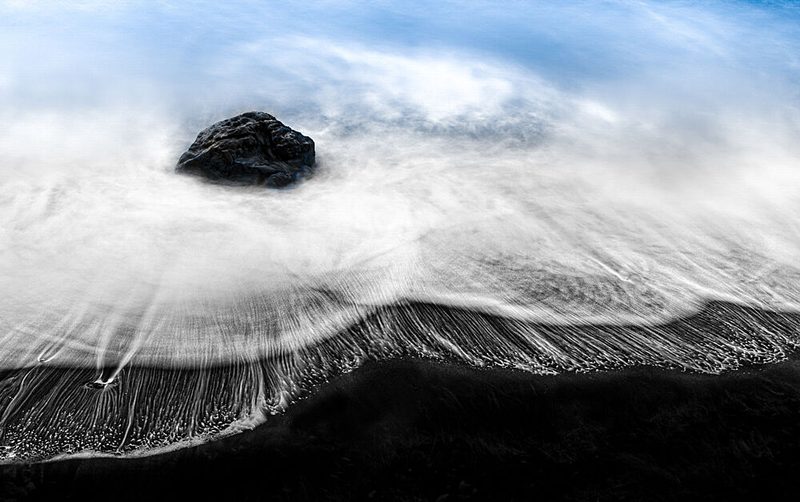 Black Sand Flow art print by Angelika Vogel for $57.95 CAD