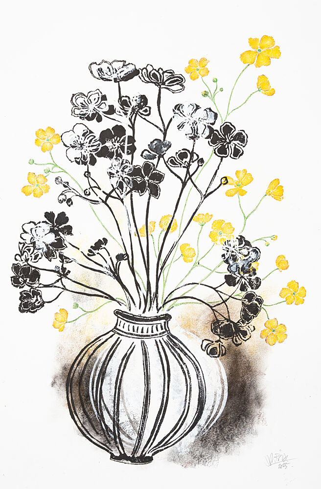 Botanical Ink Display art print by Mette Rix for $57.95 CAD