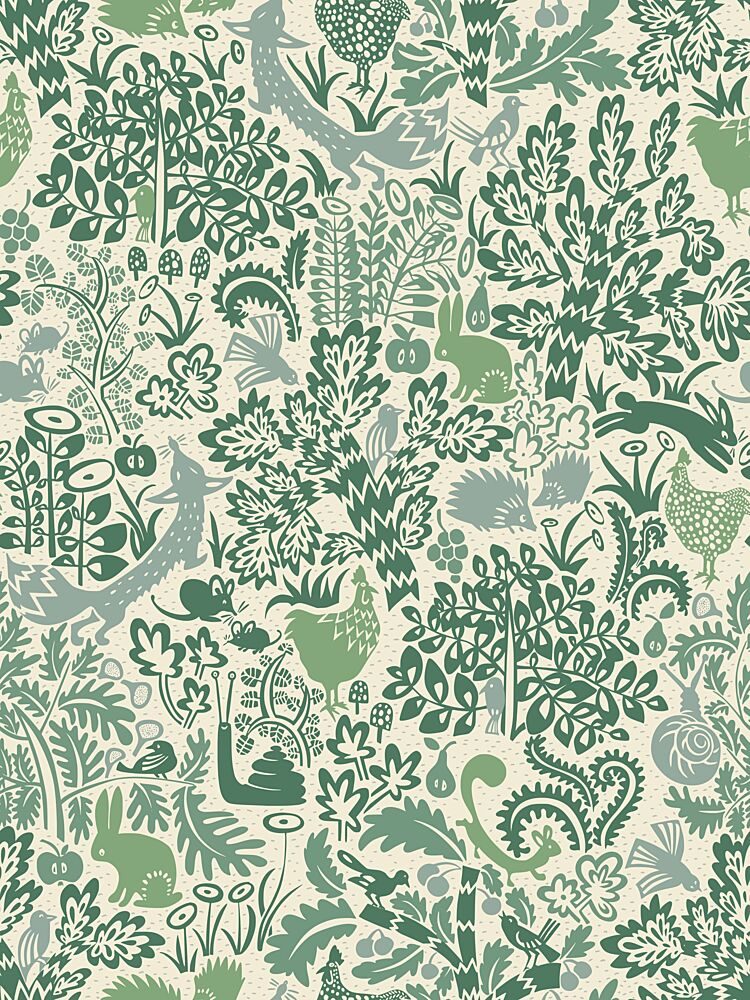 Whimsical Forest Friends art print by Annick for $57.95 CAD