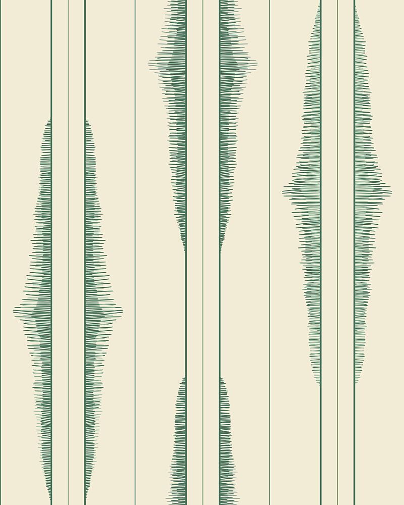 Subtle Green Rhythm art print by Annick for $57.95 CAD
