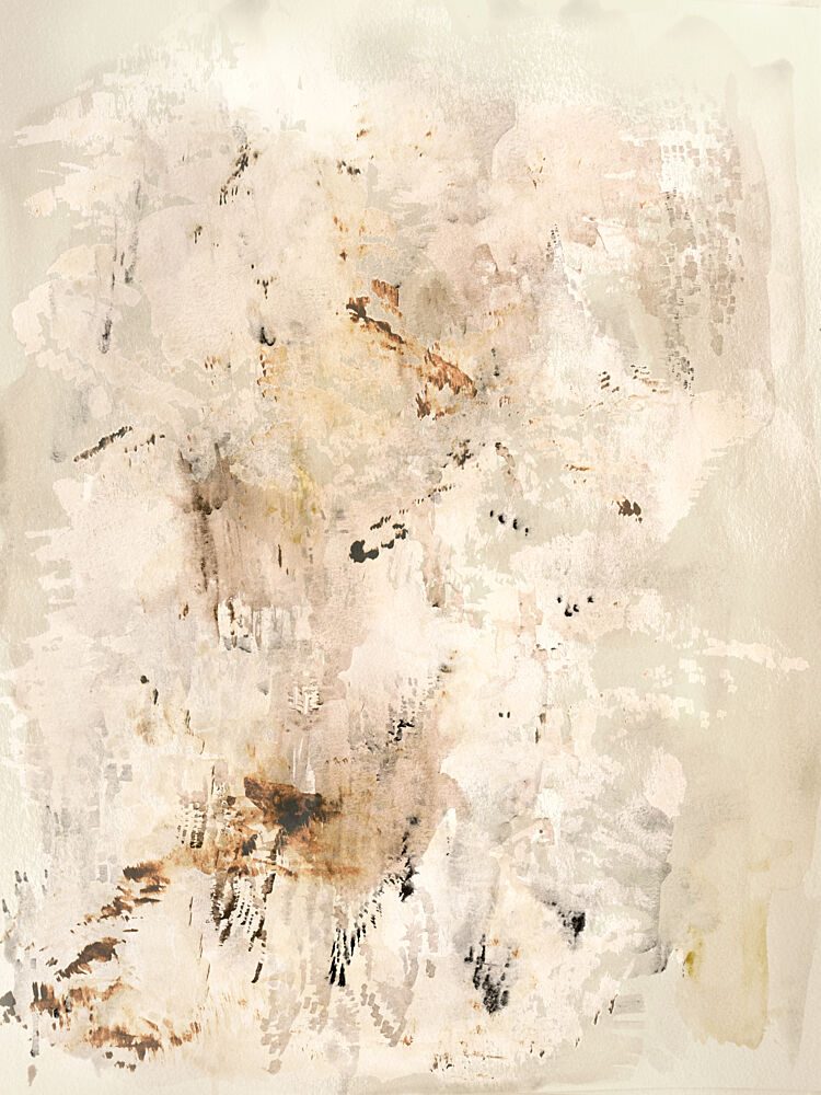 Earthy Abstract Texture art print by Gemma Bardot for $57.95 CAD