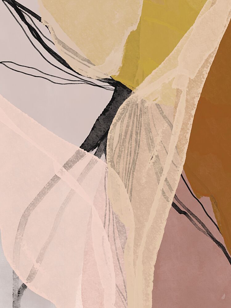 Floral Layers art print by Gemma Bardot for $57.95 CAD