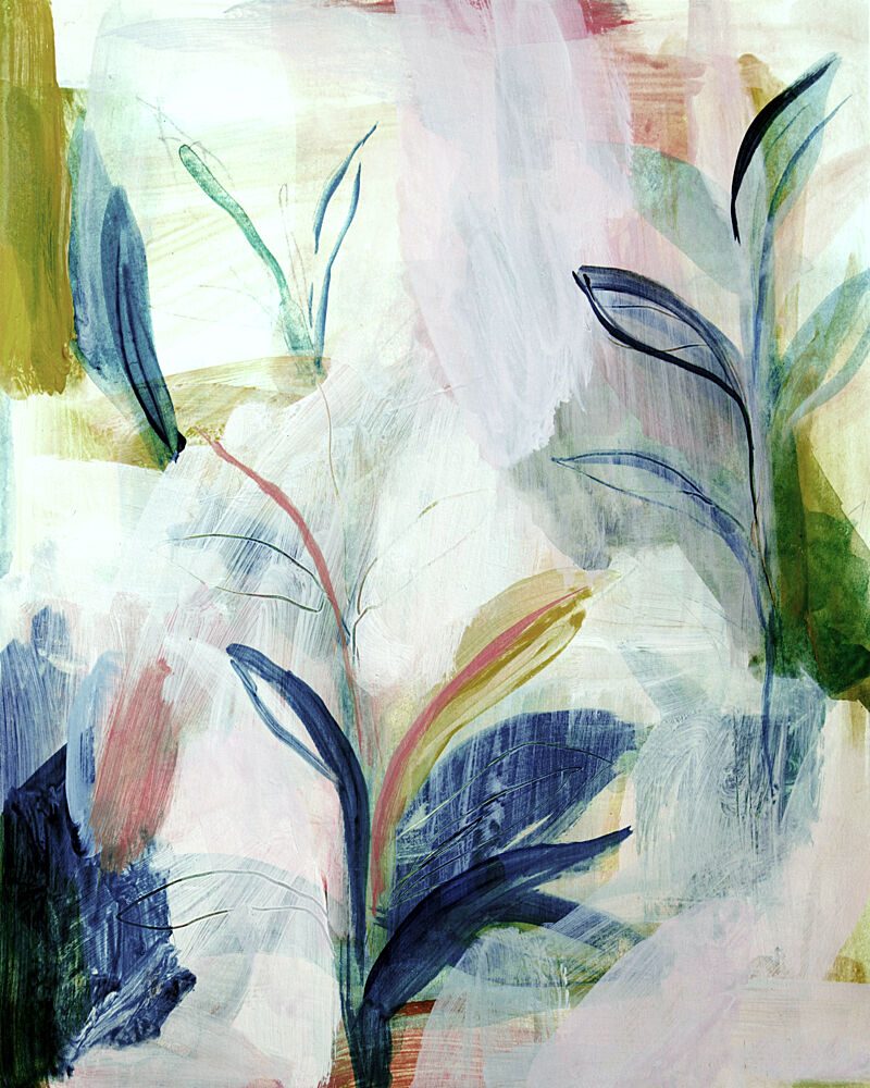 Soft Abstract Foliage art print by Gemma Bardot for $57.95 CAD