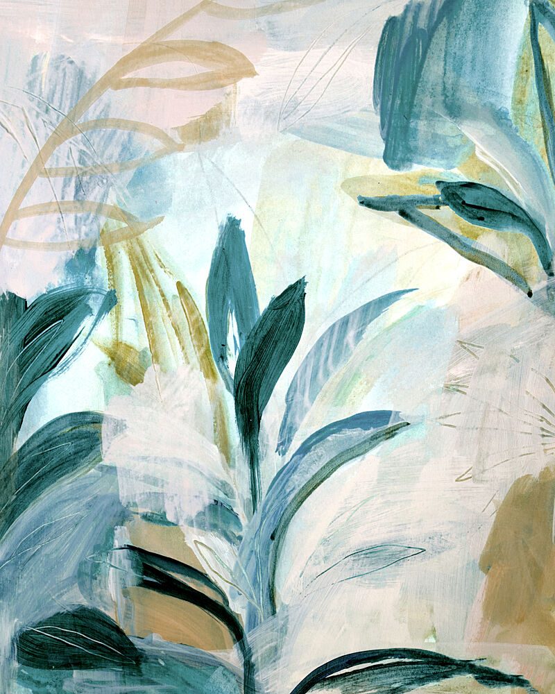 Serene Botanical Abstract art print by Gemma Bardot for $57.95 CAD