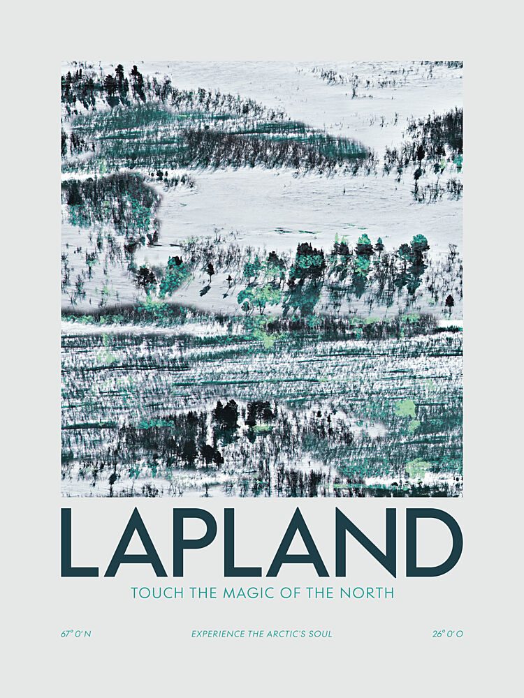 Lapland Winter Landscape art print by Alexandra Weise for $57.95 CAD