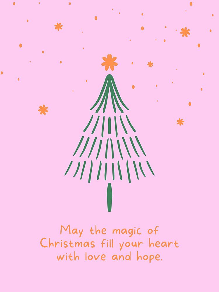 Christmas Magic Tree art print by Ohkimiko for $57.95 CAD