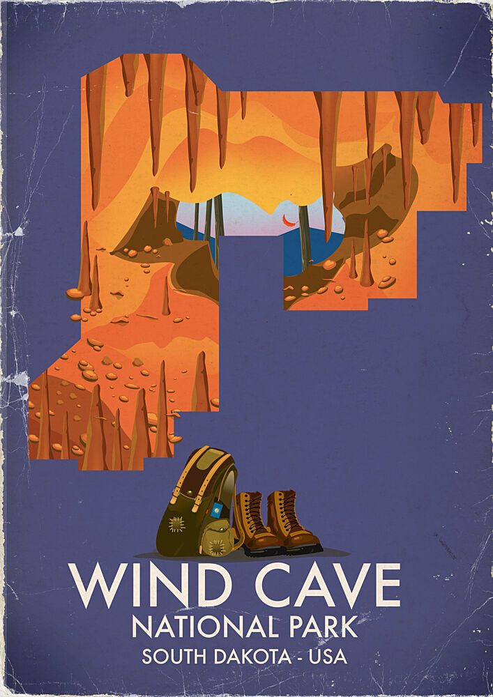 Wind Cave National Park art print by Nicholas for $57.95 CAD