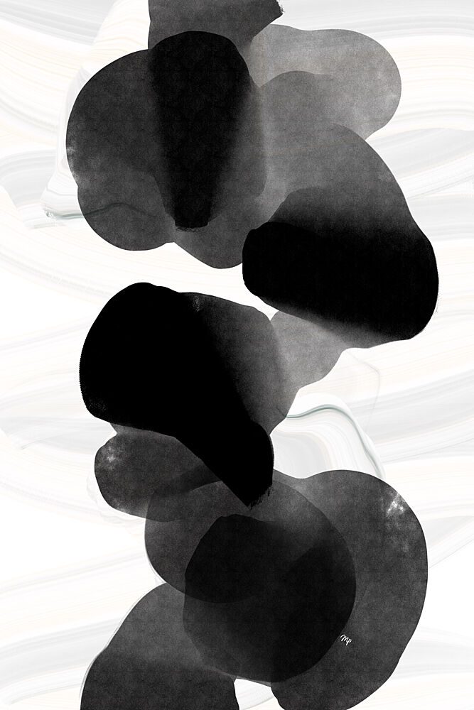 Organic Ink Shapes art print by Martina for $57.95 CAD