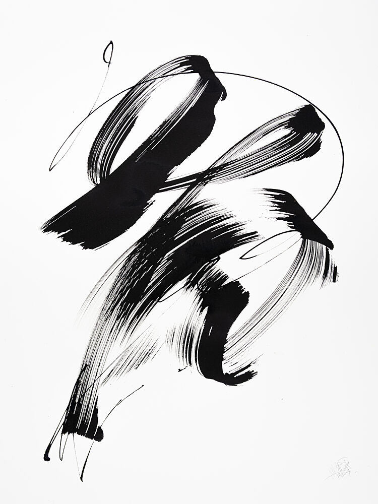 Black and White III art print by Mette Rix for $57.95 CAD