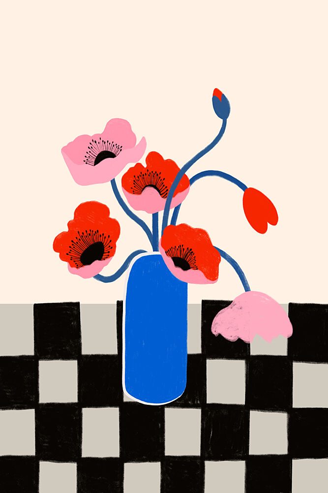 Bloomingcontrast art print by Treechild for $57.95 CAD