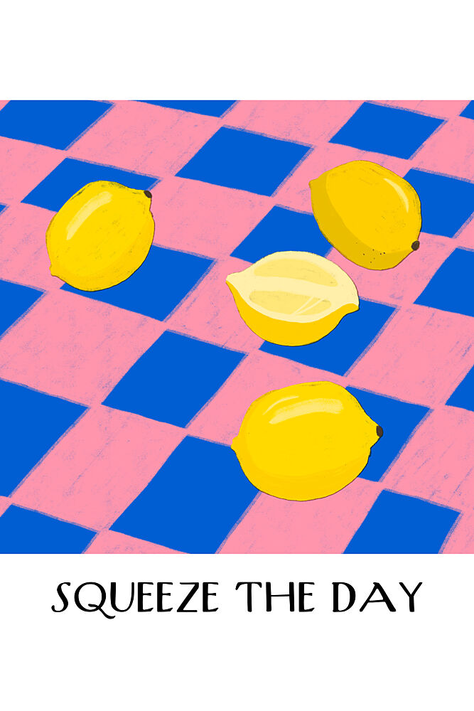 Squeezetheday art print by Treechild for $57.95 CAD