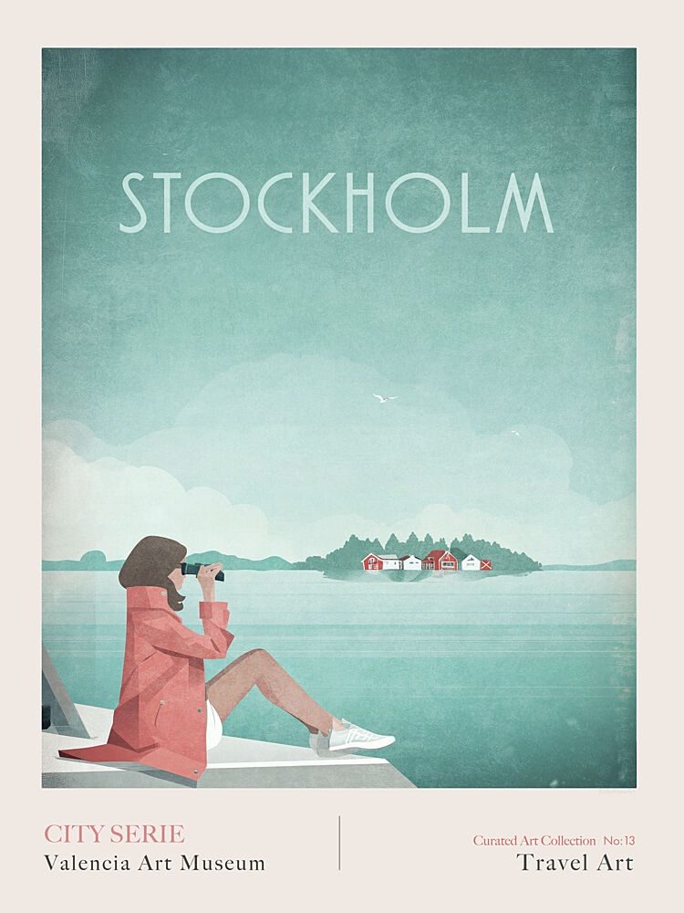 Stockholm 3 art print by Emel Tunaboylu for $57.95 CAD
