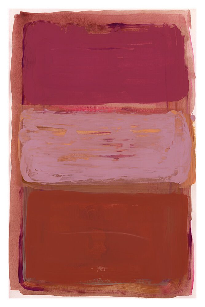 Abstract Stacked Colors art print by Cartissi for $57.95 CAD