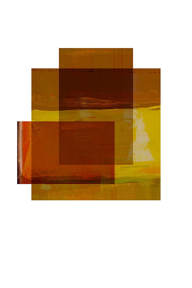 Layered Earth Tones art print by Cartissi for $57.95 CAD