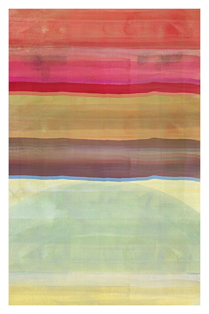 Abstract Sunset Landscape art print by Cartissi for $57.95 CAD
