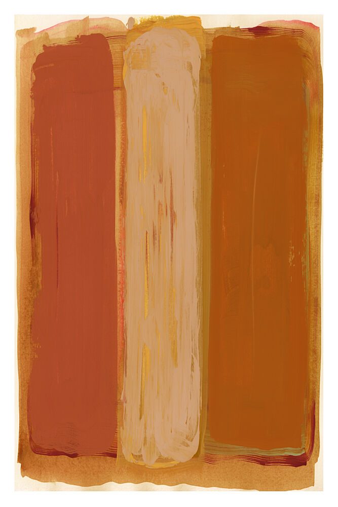 Earthy Color Blocks art print by Cartissi for $57.95 CAD