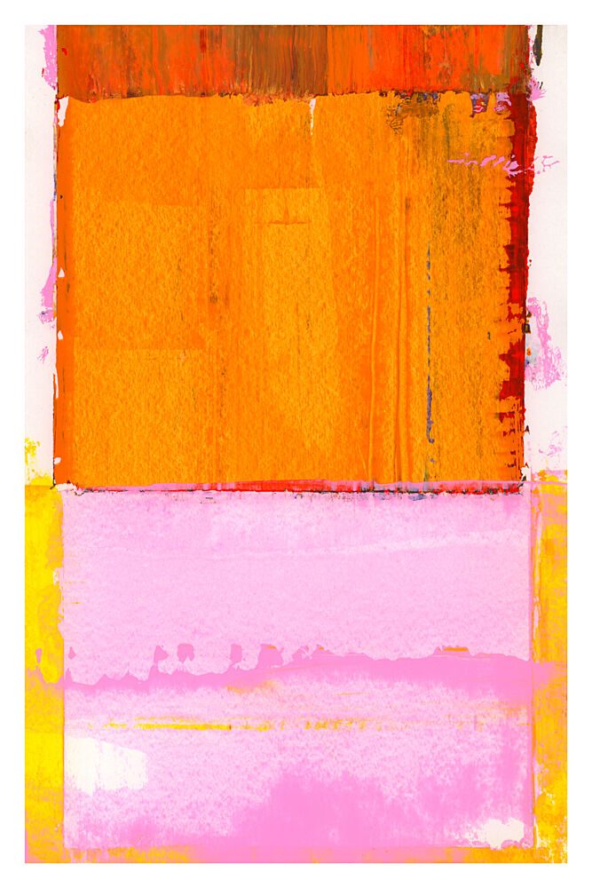 Vibrant Color Blocks art print by Cartissi for $57.95 CAD