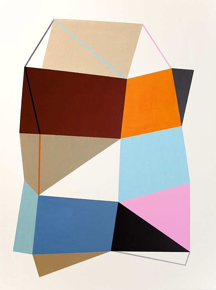 Geometric Color Blocks art print by Ildefonso Martin for $57.95 CAD